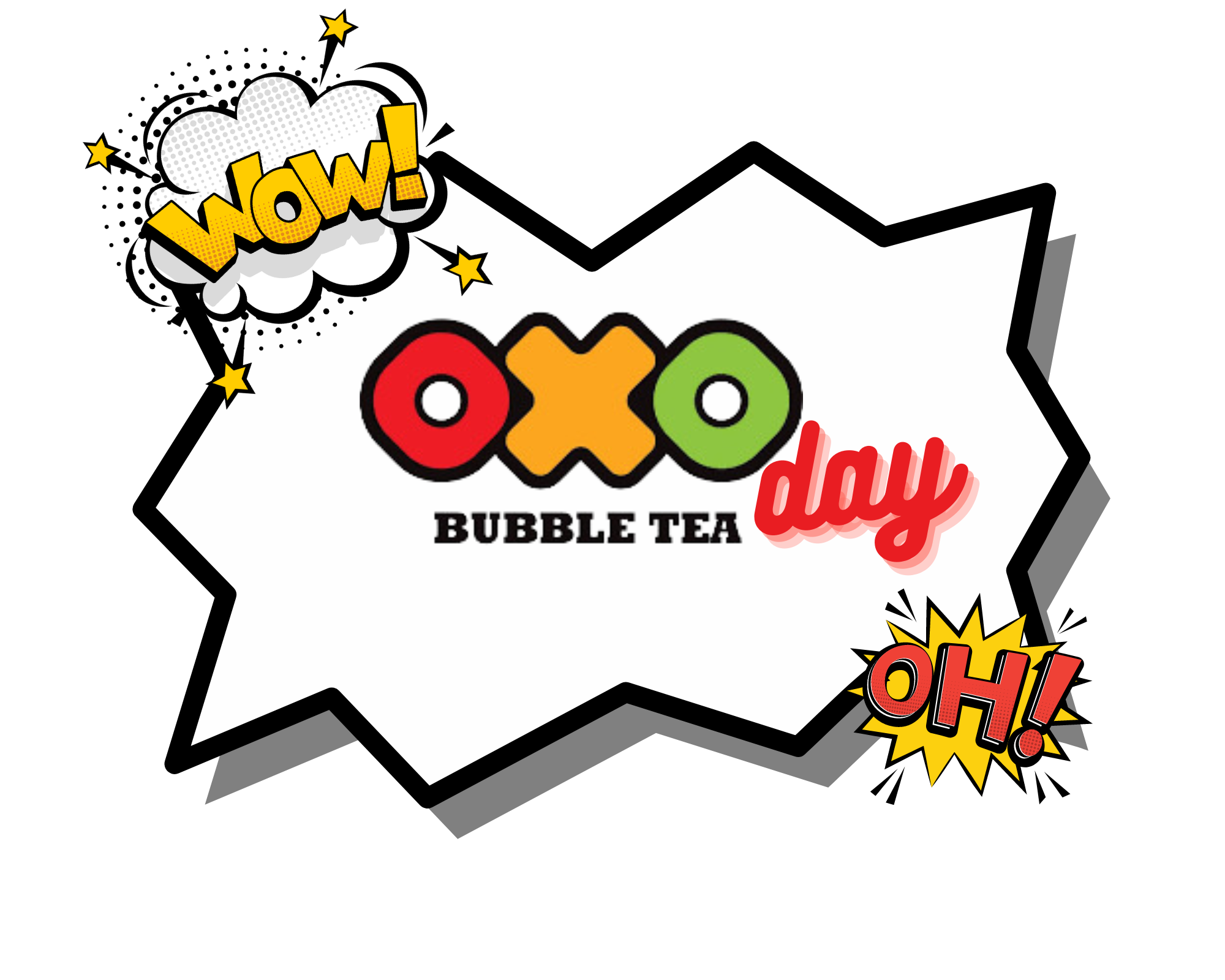 🔥Užij si slevu na OXO day na všech barech!🧋💥