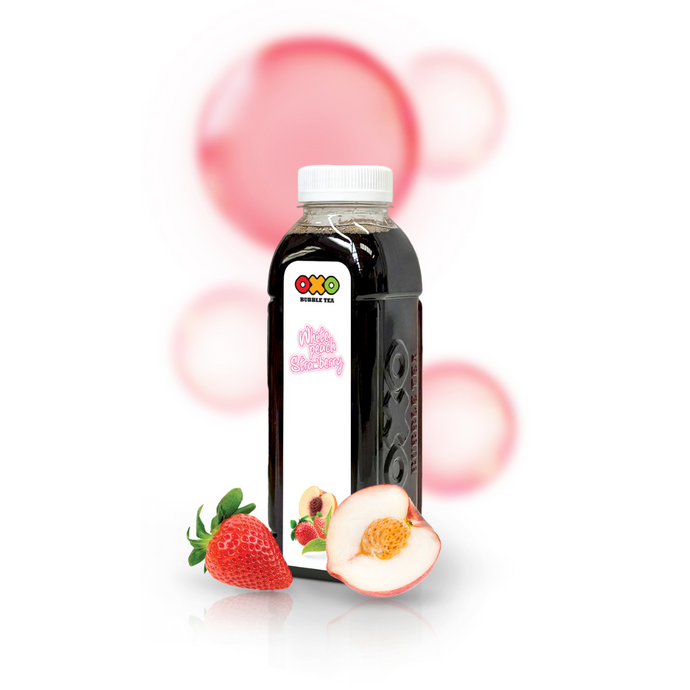 OXO SIRUP – Bílá Broskev a Jahoda