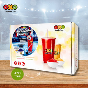 OXO HOME KIT - OXO FANDÍ HOKEJI! 🏒 - domácí sada na přípravu bubble tea