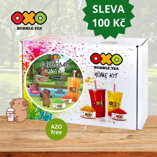OXO HOME KIT - CAPYBOBAS - domácí sada na přípravu bubble tea